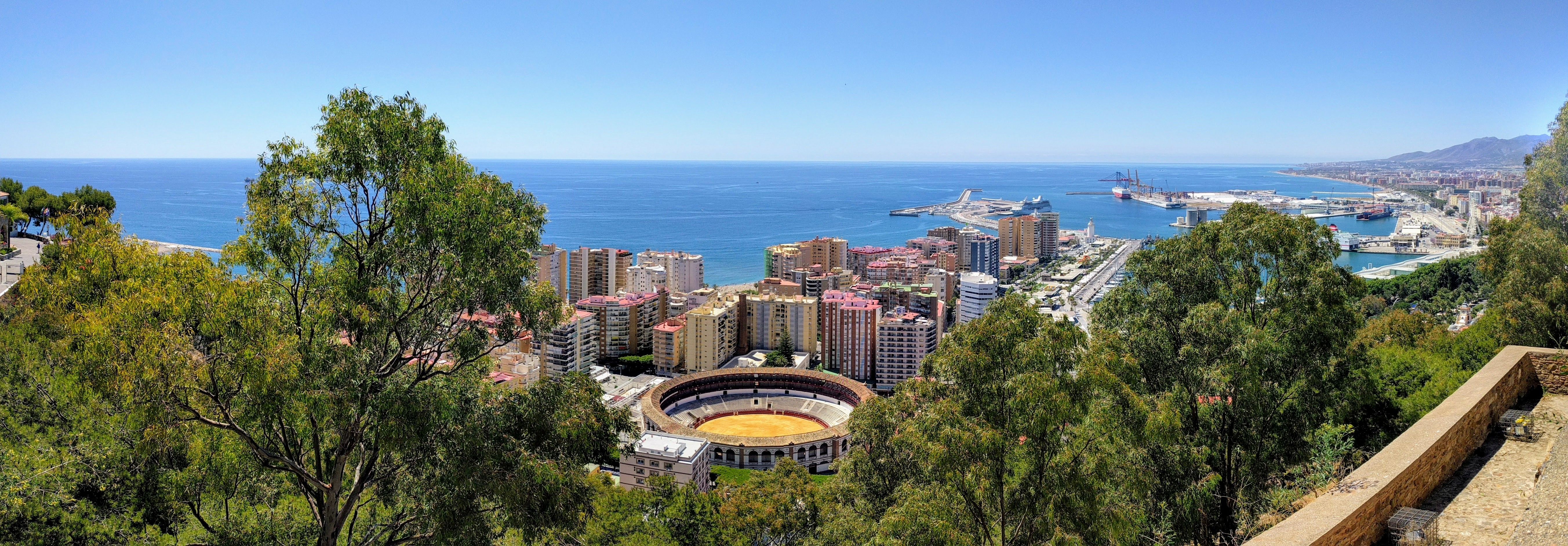 Panoramic view — Seaside of Malaga